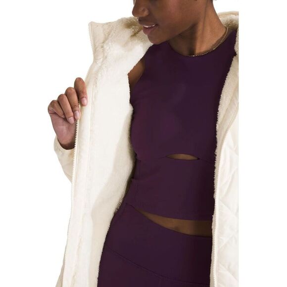 The North Face NWT Shady Glade Insulated Parka Gardenia White XS - Picture 4 of 5